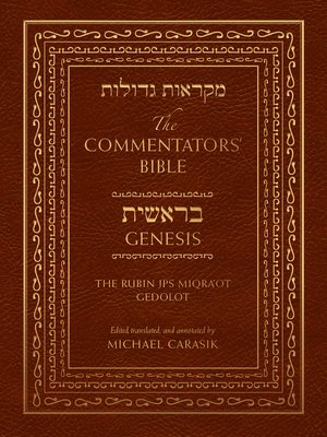 cover image of The Commentators' Bible